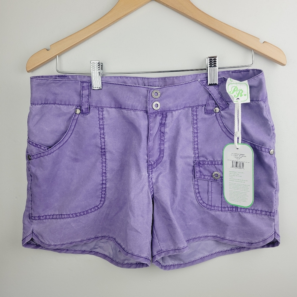 Powder Room Laguna Short Raisin Stonewash Ladie's size 7 NWT